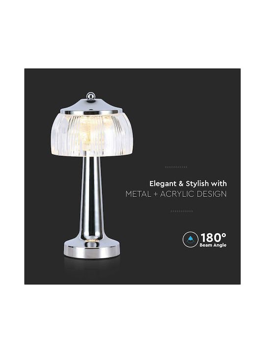 V-TAC Lustră Decorativă Argintiu