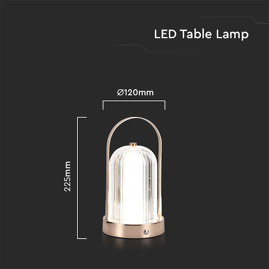 V-TAC Dekorative Lampe Gold