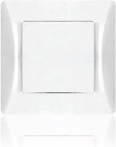 Lineme Recessed Wall Switch Lighting One-Way with Frame White