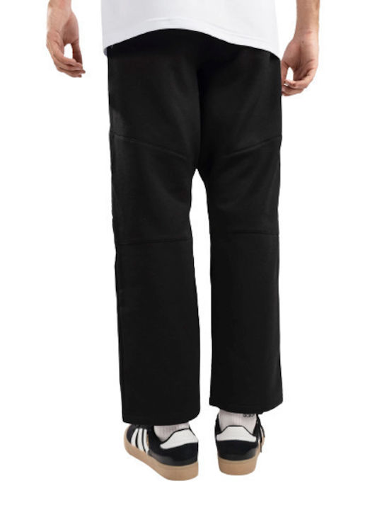 Volcom Men's Fleece Sweatpants with Rubber Black