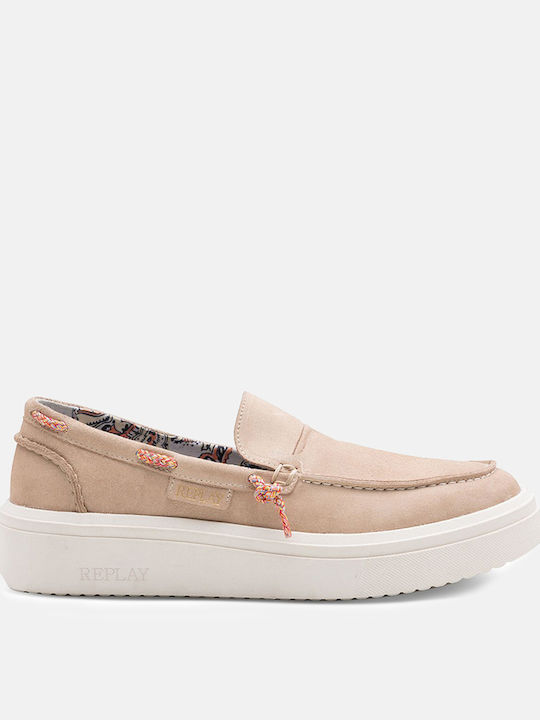 Ανδρικά Slip-On Μπεζ