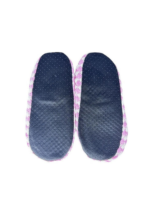 YTLI Closed-Toe Women's Slippers Pink