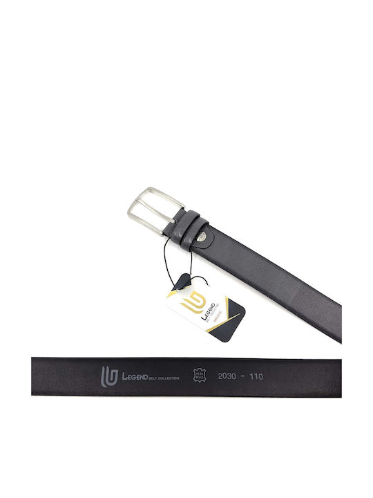 Herren Gürtel Leder Gray