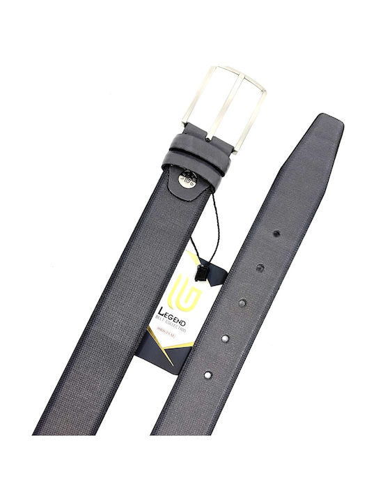 Herren Gürtel Leder Gray