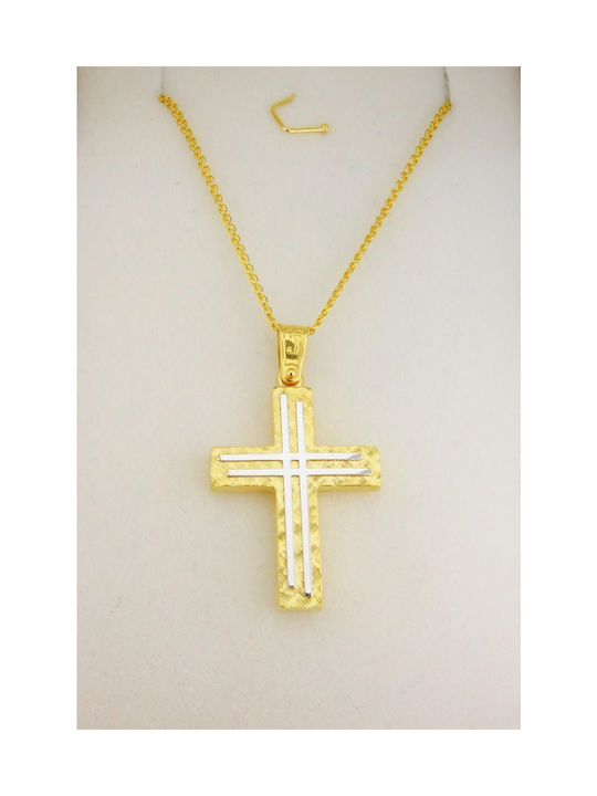 Papadopoulos Gold Femeiesc Aur Cruce 14K