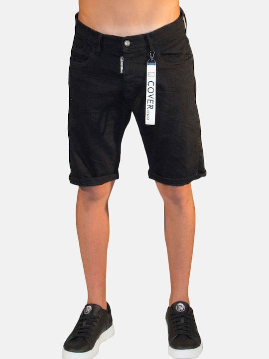 GV0060 Men's Shorts Jeans Black