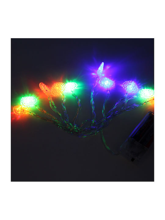 Programmable Christmas LED Light Multicolour Battery