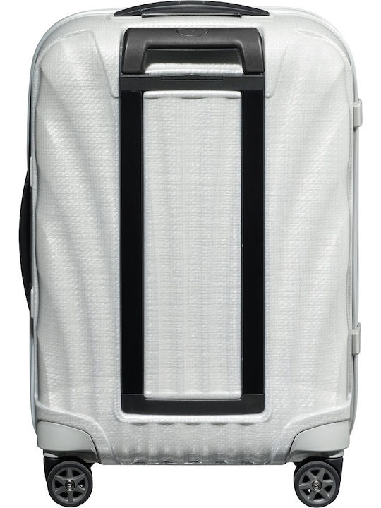 Samsonite C-Lite Spinner Cabin Travel Suitcase Hard White with 4 Wheels Height 55cm 134679-1627