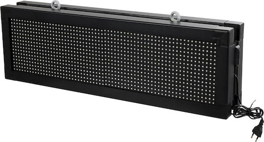 GloboStar Display LED Beschriftung Doppelseitig Wasserdicht 70.5x22.5cm Grün