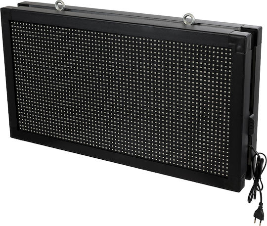 GloboStar Rolling LED Sign Double Sided Waterproof 70x38.5cm Red