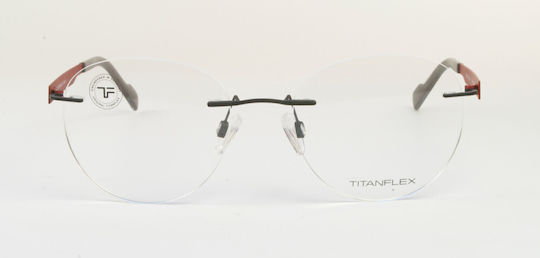 Titanflex Titanflex Brillengestelle mit Rezept Schwarz