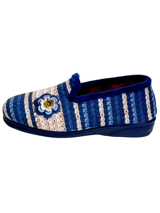 Alcalde Closed-Toe Women's Slippers Blue