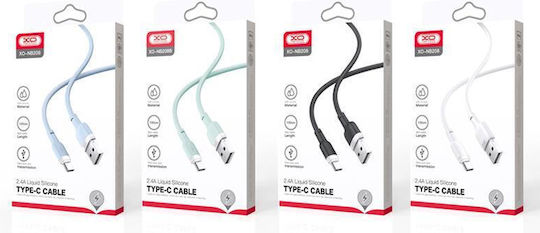 XO Nb-208b USB 3.0 Cable USB-C Male - USB-C 60W PD White 1m