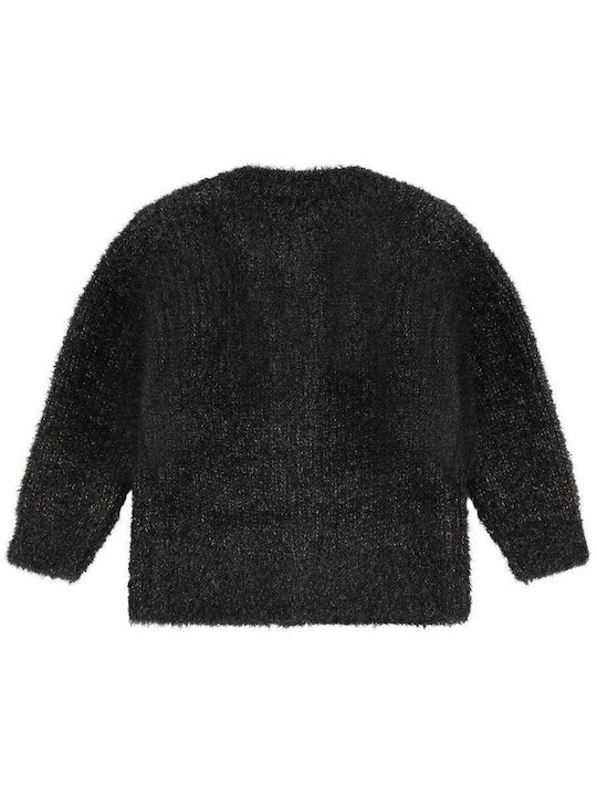 Kinderstrickjacke Gestrickt Schwarz