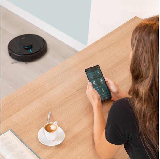 Cecotec Conga 7490 Immortal X-Treme Robot Vacuum Cleaner with Laser Mapping and Suction Power 2600Pa Black