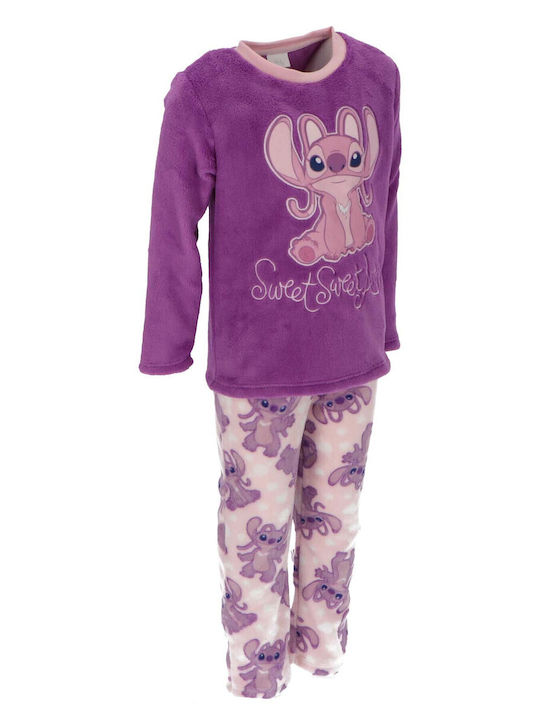 Disney Kinder-Pyjama Lila