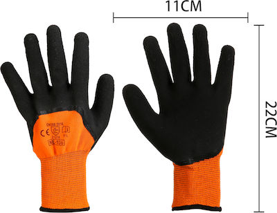 Tpster Latex Safety Gloves Orange