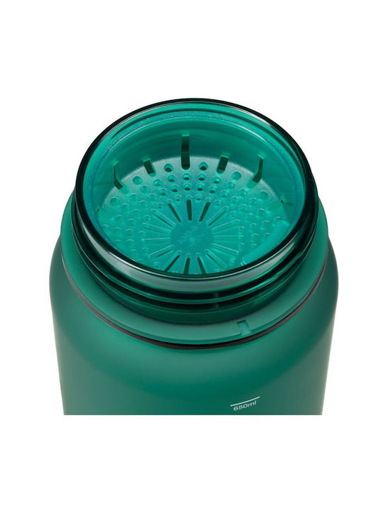 Alpinus Αθλητικό Παγούρι Πλαστικό 650ml Πράσινο