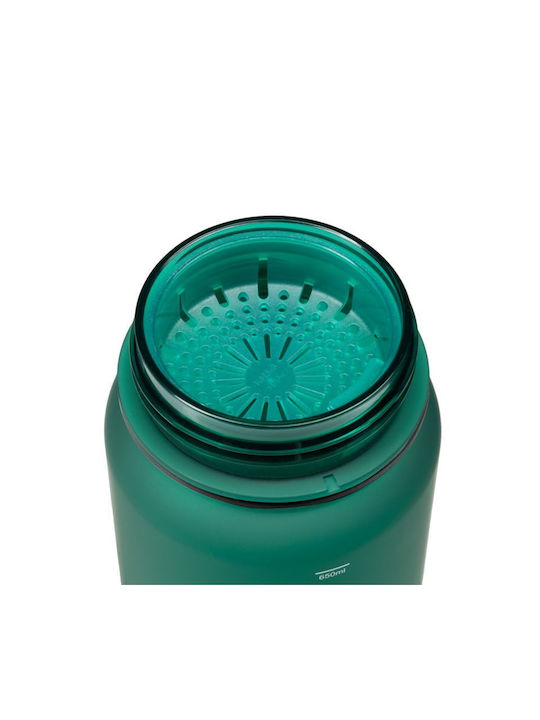 Alpinus Αθλητικό Παγούρι Πλαστικό 650ml Πράσινο