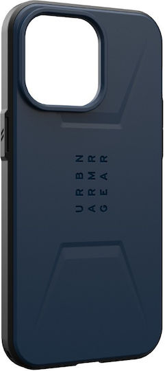 UAG Civilian Back Cover Σιλικόνης Μπλε (iPhone 15 Pro Max)