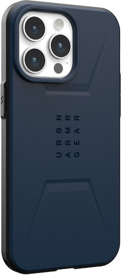 UAG Civilian Back Cover Σιλικόνης Μπλε (iPhone 15 Pro Max)