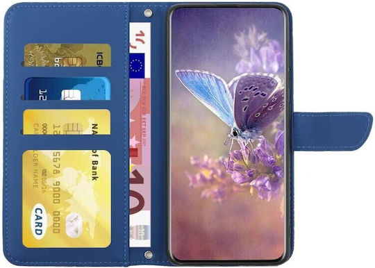 Butterfly Портмоне Син (Moto G13)
