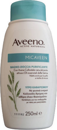 Aveeno Micaveen Αφρόλουτρο σε Gel με Βρώμη Καταπραϋντικό 250ml