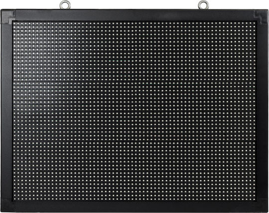 GloboStar Επιγραφή LED Διπλής Όψης Αδιάβροχη 70x54.5cm Μπλε