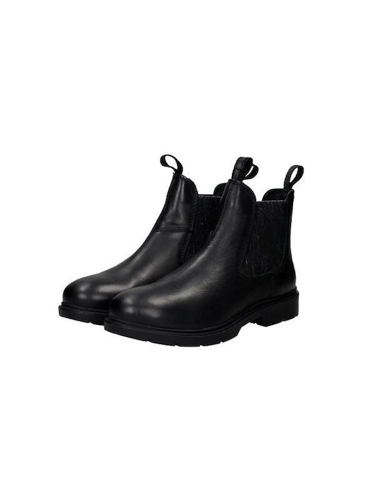 Lumberjack Leather Women's Ankle Boots Black