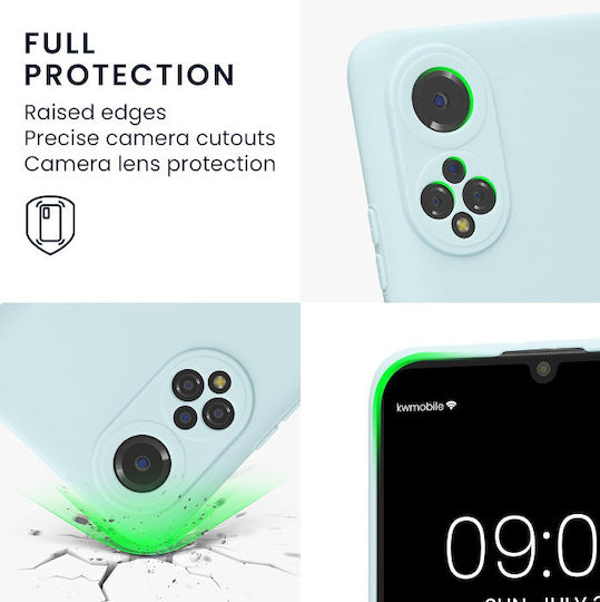 KWmobile Umschlag Rückseite Silikon 1.3mm Cool Mint (Honor X7)