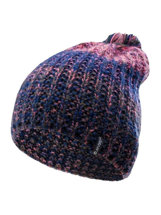 Knitted Beanie Cap Navy Blue