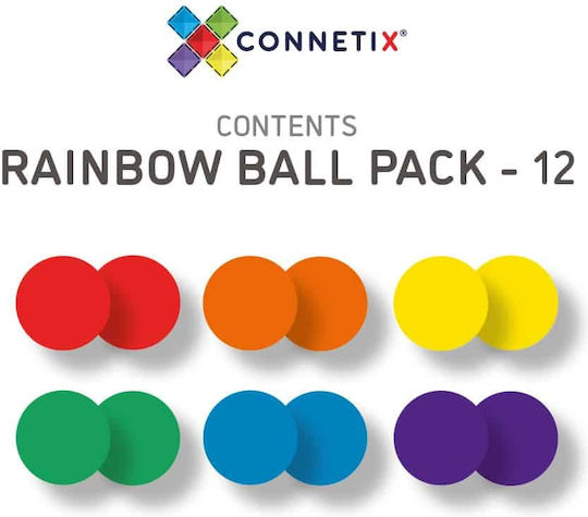 Connetix Μαγνητικό Παιχνίδι Κατασκευών Rainbow
