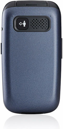 Panasonic KX-TU550 Single SIM Ανθεκτικό Κινητό Μπλε