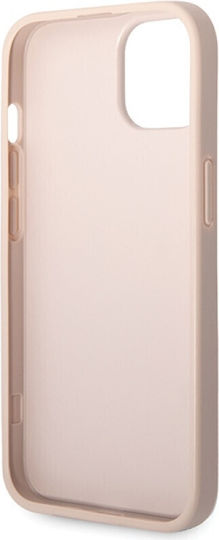Guess Metal Logo Back Cover Plastic Roz (iPhone 15)