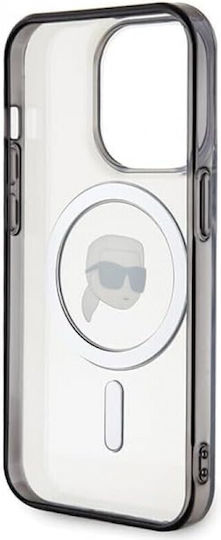 Karl Lagerfeld Karl`s Head Magsafe Back Cover Πλαστικό Διάφανο (iPhone 15)