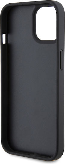 Ferrari 6.1" Back Cover Plastic Black (iPhone 15)