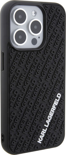Karl Lagerfeld 3d Rubber Back Cover Plastic / Silicon Multicolor (iPhone 15 Pro)