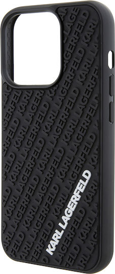 Karl Lagerfeld 3d Rubber Back Cover Plastic / Silicon Multicolor (iPhone 15 Pro)