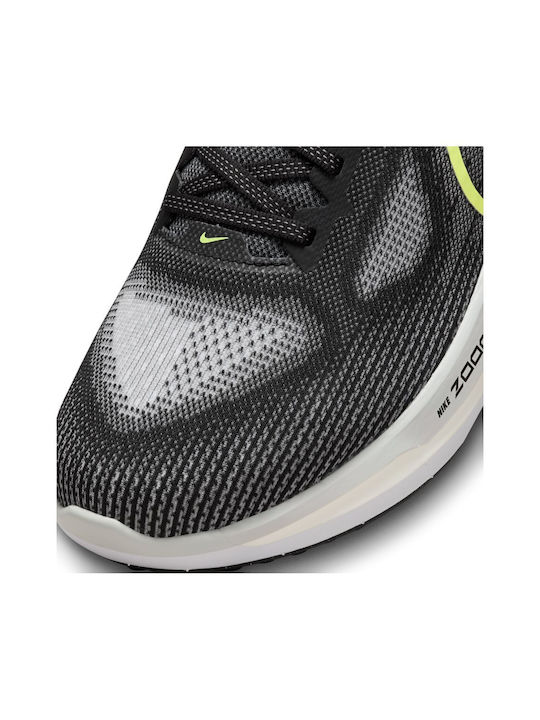 Vomero 17 Men's Sport Shoes Running Black / Volt / Lt Smoke Grey / White