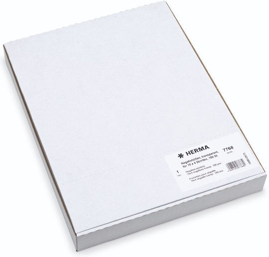 Herma Negative Pockets Transparent For 10x4 Negative Stripes Αξεσουάρ Φωτογραφικής Μηχανής
