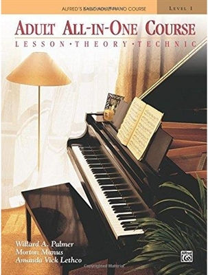 Alfred Music Publishing Basic Adult All In One Course Level 2 Метод за обучение за Пиано