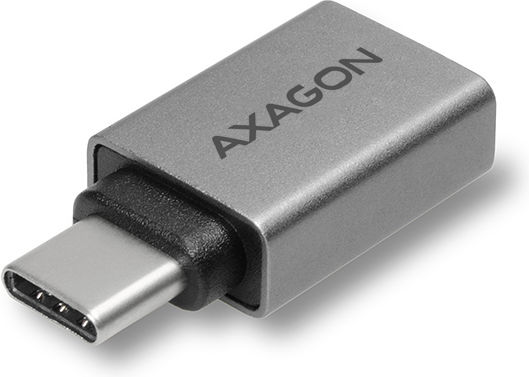 Axagon Μετατροπέας USB-C male σε USB-A female Γκρι 1τμχ RUCM-AFA