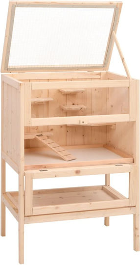 vidaXL Rodent Cage 55x40x80cm