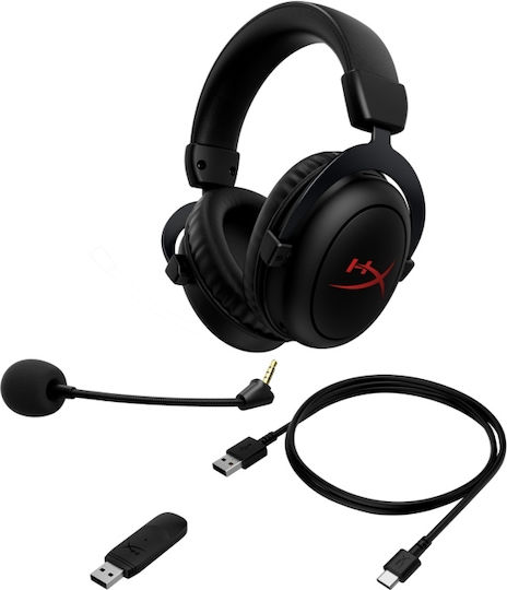 HyperX Cloud II Core Ασύρματο Over Ear Gaming Headset με σύνδεση USB