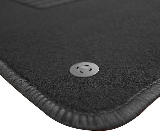 Rigum Set of Front and Rear Mats 4pcs for Alfa Romeo Giulietta 2008 2016 Black