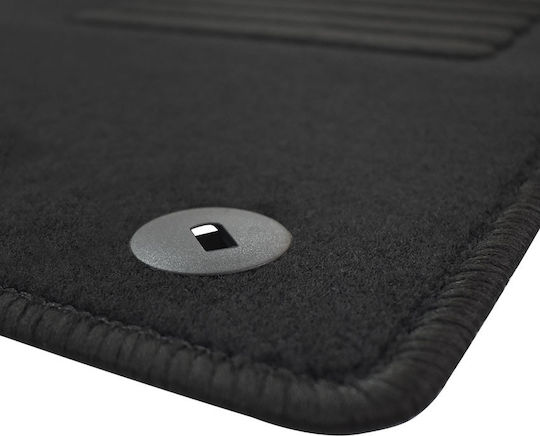 Rigum Set of Front and Rear Mats 4pcs for Hyundai Santa Fe 2021+ Black
