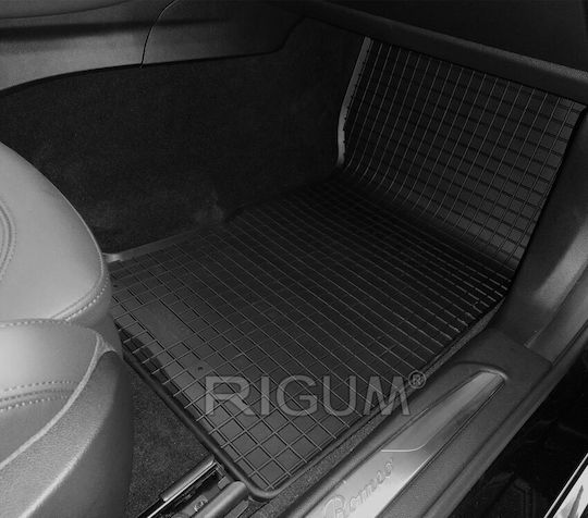 Rigum Set of Front and Rear Mats 4pcs for Opel Astra / Cascada Chevrolet Orlando / Cruze 2009-2015 Black