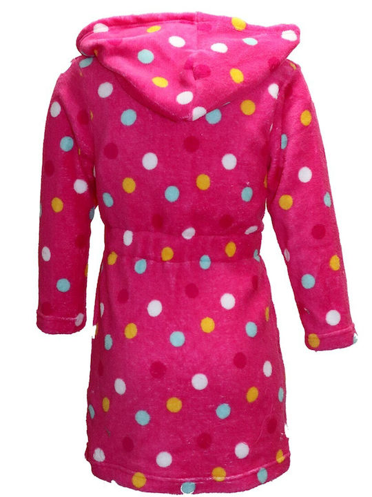 Nickelodeon Kids Robe Winter Fleece Pyjama Fuchsia