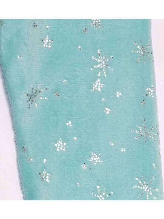 Disney Παιδική Πιτζάμα Χειμωνιάτικη Fleece Εκρού Frozen