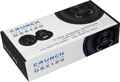 Crunch Set Boxe Auto DSX 120CX 4.5" cu 80W RMS (2 căi) DSX120CX